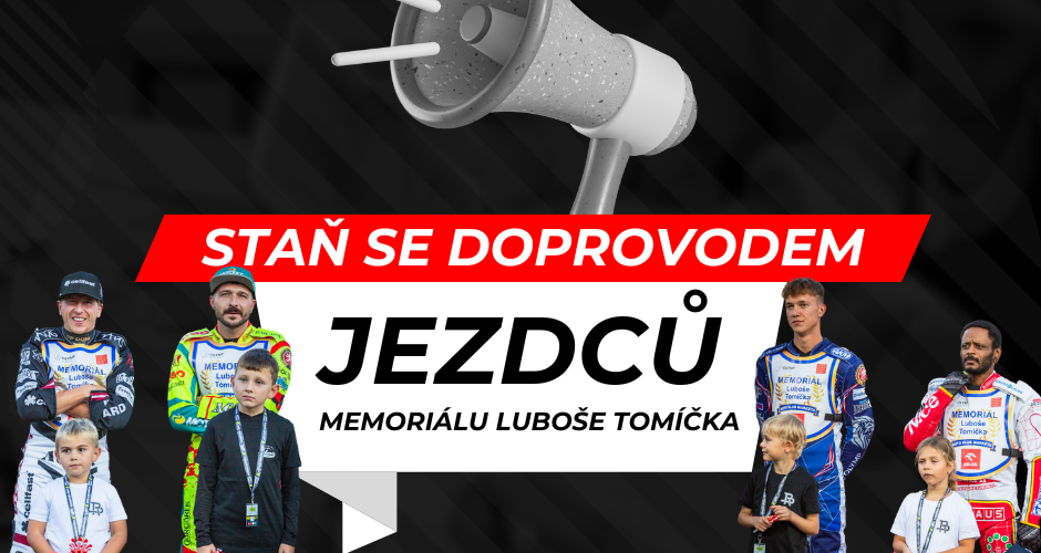 Staň se doprovodem jezdců na Tomíčkově memoriálu